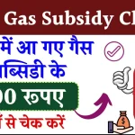 LPG Gas Subsidy Check: खाते में आ गए गैस सब्सिडी के 200 रूपए, यहाँ से चेक करें