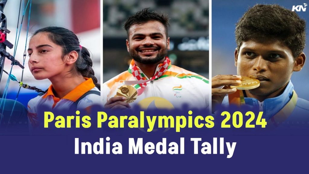 Paris Paralympics 2024 India Medal Tally, Check Total Medals Count List