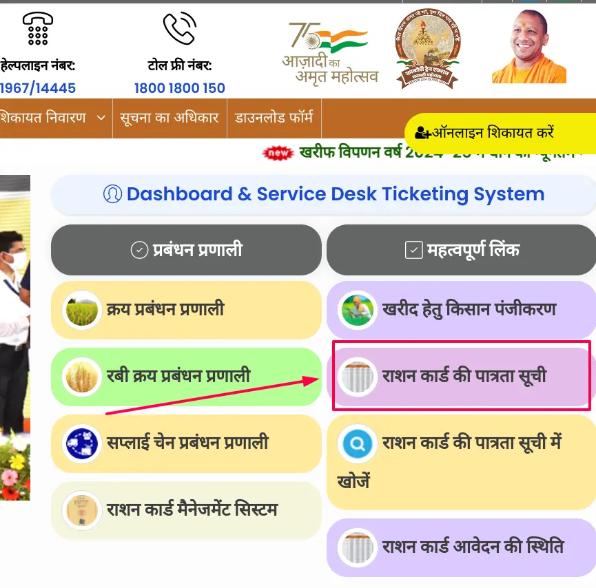 Ration Card List