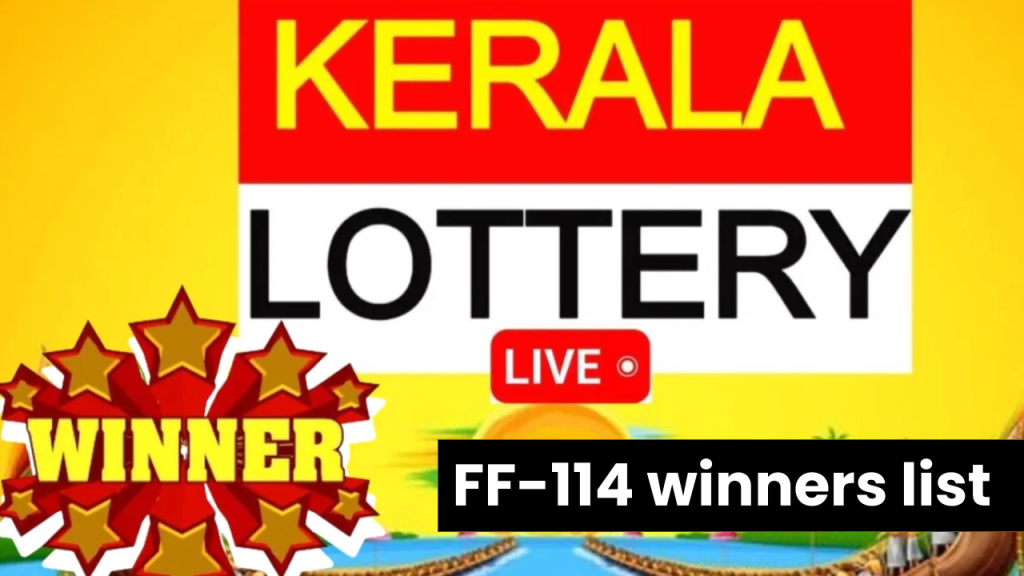 Kerala lottery results: Fifty Fifty FF-114 winners list released, first prize Rs 1 crore