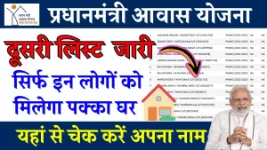 PM Awas Yojana 2nd List: प्रधानमंत्री आवास योजना की दूसरी लिस्ट हो गई जारी, यहां से लिस्ट में चेक करें अपना नाम