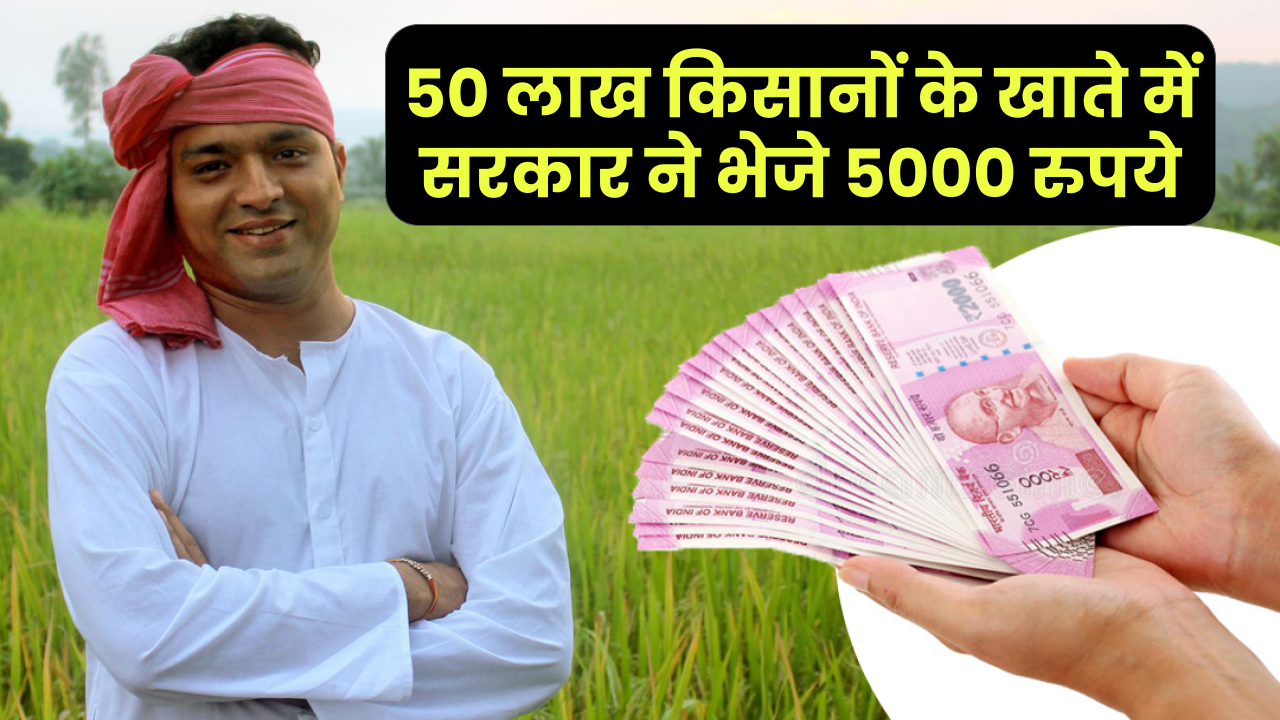 Subsidy Distribution: सरकार ने भेजे 50 लाख किसानों के खाते में 5000 रुपये