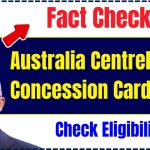 Australia Centrelink Concession Card 2024