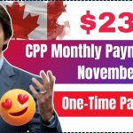 Canada $2385 CPP Monthly Payment in November 2024