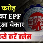 PF अकाउंट में 'बेकार' पड़े हैं 8505 करोड़ रुपये, आपका भी है खाता तो ये चीजें अभी चेक करें