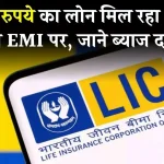 LIC Personal Loan Interest Rate 2025: 4 लाख रुपये का लोन, 2 साल के लिए EMI पर, अभी आवेदन करें