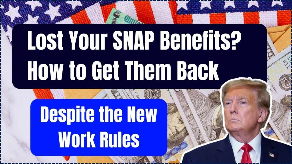 Lost Your SNAP Benefits