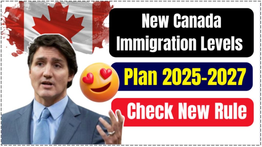 New Canada Immigration Levels Plan 2025-2027