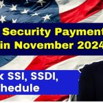 Social Security Payment Dates coming in November 2024