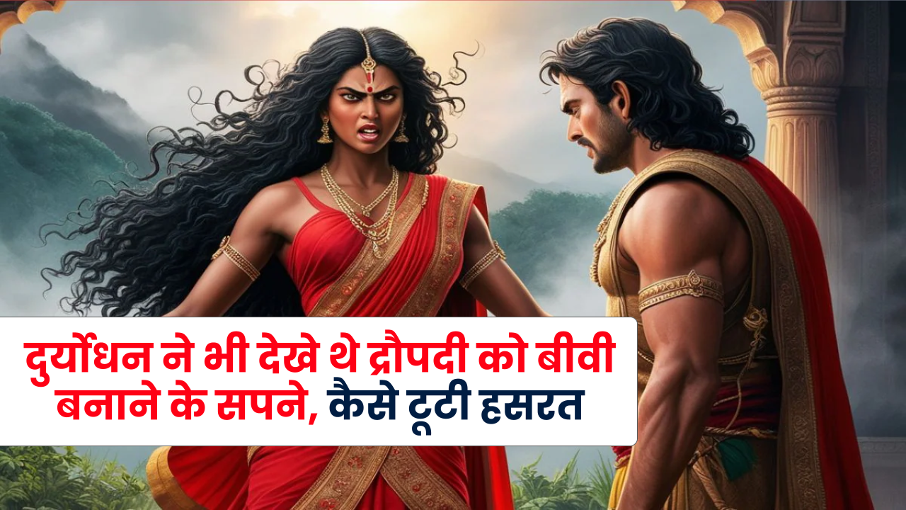 Mahabharat: दुर्योधन भी द्रौपदी को रानी बनना चाहता था, क्यों टूटी हसरत, कैसे हुए नाकाम