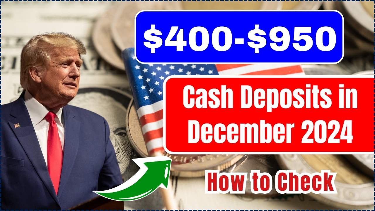 $400-$950 Cash Deposits in December 2024