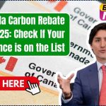 Canada Carbon Rebate 2025