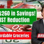 GST and HST Reduction Makes Groceries More Affordable