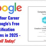 Google’s Free Certification Programs in 2025