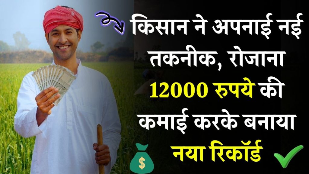 हर दिन 12000 रुपये की कमाई! इस किसान ने अपनाया ऐसा आइडिया कि पूरे गांव में मच गई हलचल