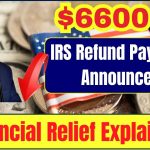 New IRS $6600 Refund Payment Announced, Financial Relief Explained