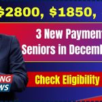 Canada $2800, $1850, $960 3 New Payments for Seniors in December 2024 –Fact Check, Check Eligibility & Date