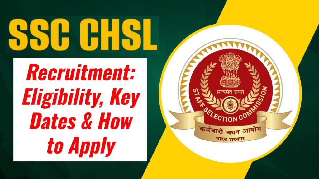 SSC CHSL 2025 Recruitment