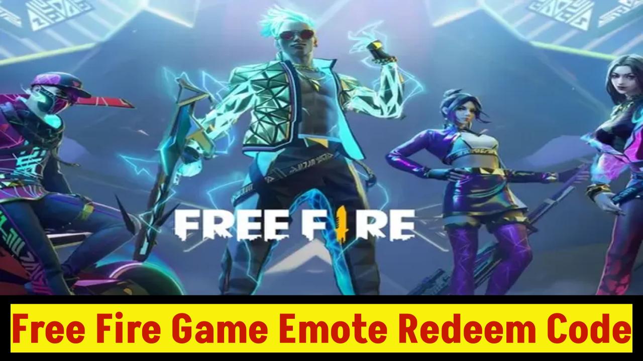 Free Fire Max Emote Claim: Free Fire Game Emote Redeem Code, फ्री में रिवार्ड्स पाने का मौका!