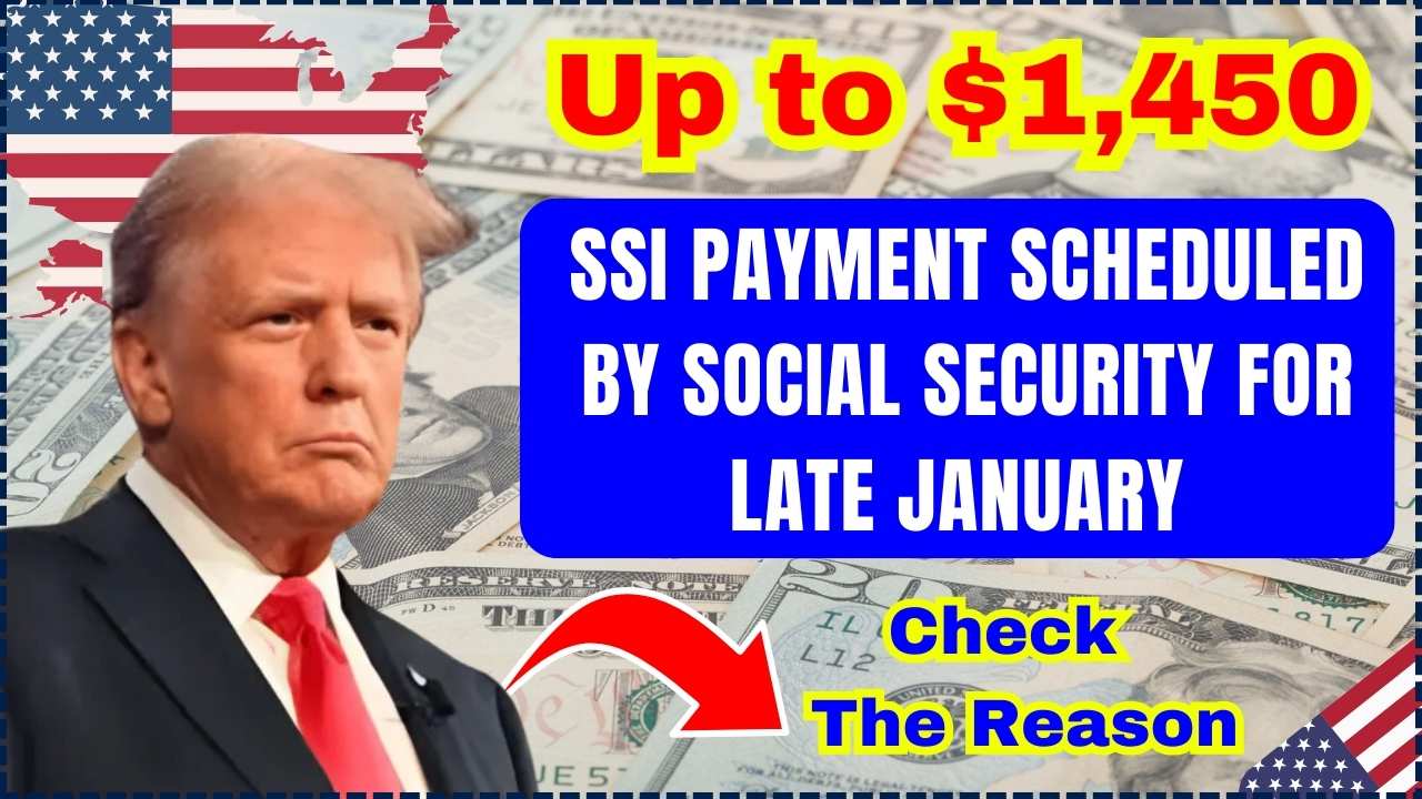 Up to 1,450 SSI Payment Scheduled by Social Security for Late January