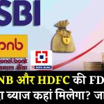 SBI Vs PNB Vs HDFC: 2025 में FD कराने पर कौन देगा ज्यादा रिटर्न? जानें एक्सपर्ट की राय