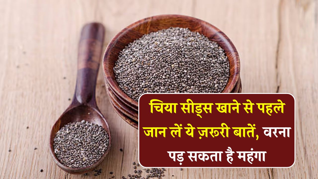 Chia Seeds Warning: सेहत के दुश्मन बन सकते हैं चिया सीड्स! इन लोगों को भूलकर भी नहीं खाने चाहिए