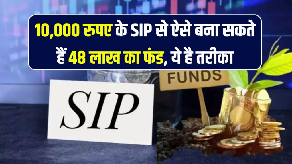 ₹10,000 की SIP से बना सकते हैं ₹48 लाख का फंड! जान लो कैसे