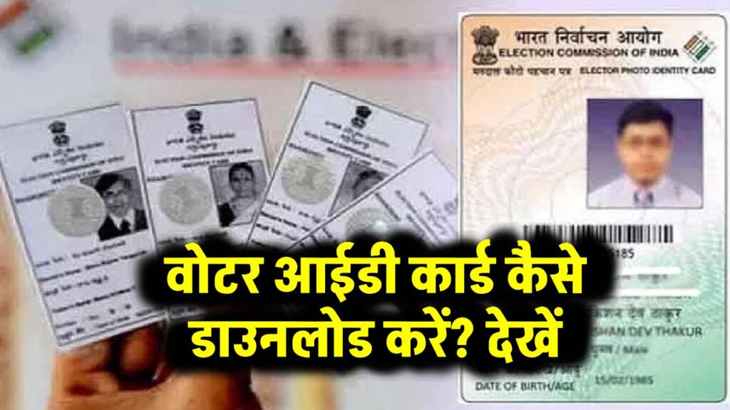 Voter ID card: वोटर आईडी कार्ड कैसे डाउनलोड करें? देखें