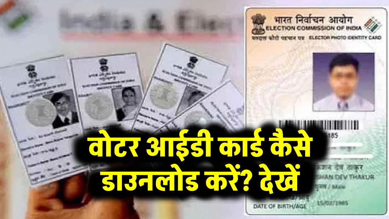 Voter ID card: वोटर आईडी कार्ड कैसे डाउनलोड करें? देखें